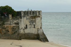 Old bastion wall in Stone Town