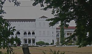 Old colonial government building in Stone Town