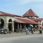 The exterior of the old market.