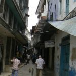 Maze of alleys in Stone Town