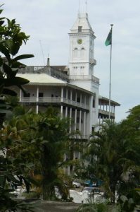 The National Museum (Beit-el-Ajaib) is Zanzibar's tallest building, standing four