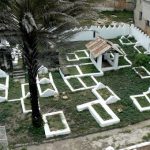 Muslim graves adjacent to the National Museum