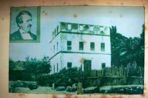Old photo of the Livingstone House.