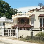 Luxury villa on the ocean north of Stone Town.