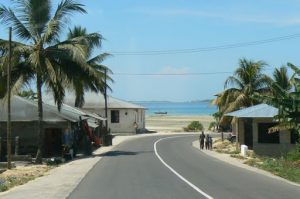 One good road to the north beyond Stone Town.