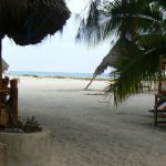 Beach at Sunset Cottages Resort