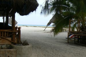 Beach at Sunset Cottages Resort