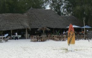 Sunset Cottages Resort dining room