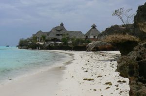 Resort on north coast of Zanzibar.