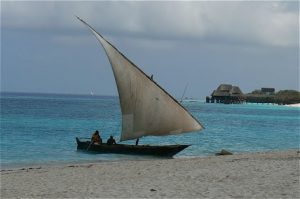 North coast beach boat