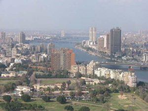 Random images from Cairo, Egypt - southern city view from