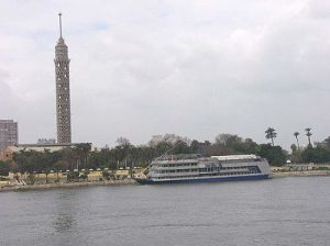 Random images from Cairo, Egypt - Cairo Tower and night