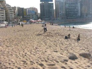 Alexandria waterfront beach