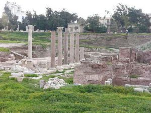 Alexandria - "Pompey's Pillar" is the best-known ancient monument still