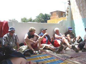 A group tour with the Dutch Djoser company traveled from