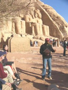 A group tour with the Dutch Djoser company traveled from