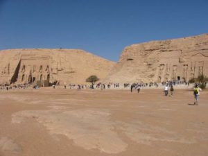 Abu Simbel is an archaeological site comprising two massive rock