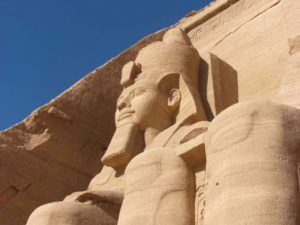 Abu Simbel is an archaeological site comprising two massive rock