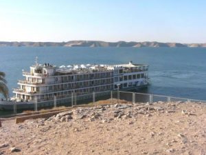 Cruise boat on Lake Nasser