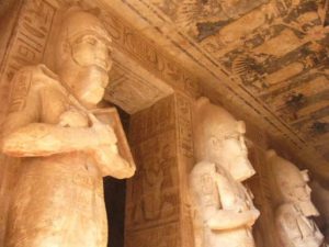 Abu Simbel is an archaeological site comprising two massive rock