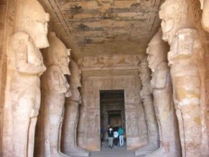 Abu Simbel is an archaeological site comprising two massive rock