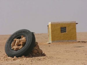 Siwa Oasis town is isolated 350 miles west of Cairo