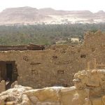 Siwa - view from the ancient Temple of Ammon (Amun) where