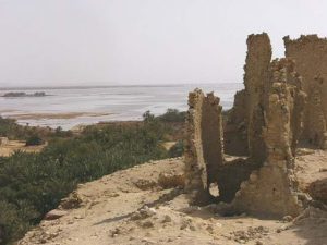 Siwa - view from the ancient Temple of Ammon (Amun) where