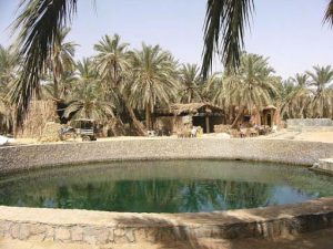 Siwa Oasis - 'Cleopatra's Bath', an ancient natural spring.