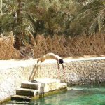 Siwa Oasis - 'Cleopatra's Bath', an ancient natural spring.