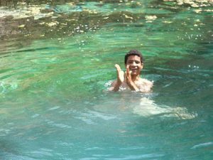 Siwa Oasis - 'Cleopatra's Bath', an ancient natural spring.