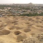 View from the Gebel al-Mawta (Mountain of the Dead). Tombs