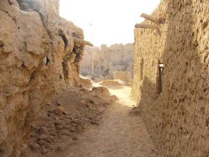 Siwa - the ruins of the 13c mud brick Shali