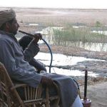 Siwa - Salt Lake waiting for sunset.