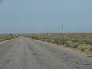 Siwa - very open road