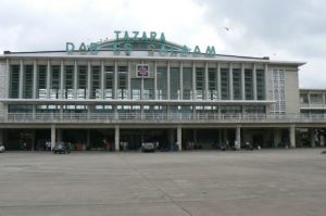 Tazara train station in Dar es