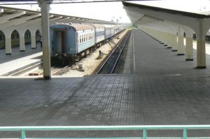 The Tazara train in Dar es