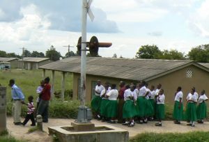 Schoolgirls in uniform