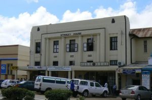 Downtown in central Livingstone