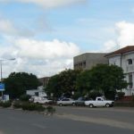 Downtown in central Livingstone
