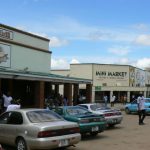 Downtown in central Livingstone