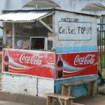 Food kiosk in central Livingstone