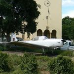 A plane at the museum in