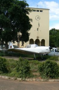 A plane at the museum in