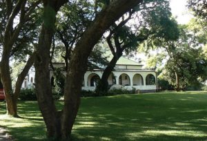 Upscale house in rural area of Livingstone.