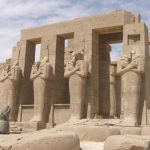 A huge temple built by Ramses II to honor himself.