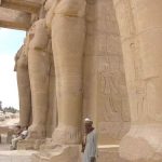 A huge temple built by Ramses II to honor himself.