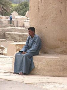 A huge temple built by Ramses II to honor himself.