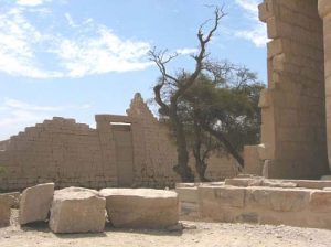 A huge temple built by Ramses II to honor himself.