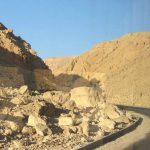 New paved road to the Valley of the Kings.